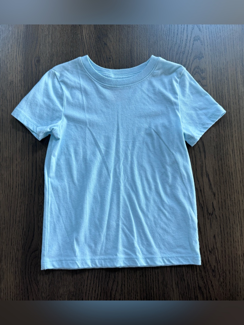 Cat & Jack 4T Light Blue Short Sleeve Crew Neck Tee